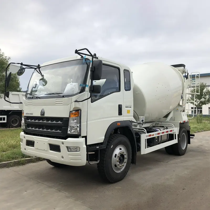 Sinotruk Howo 6*4 मिक्सर ट्रक 9cbm 10cbm 12cbm